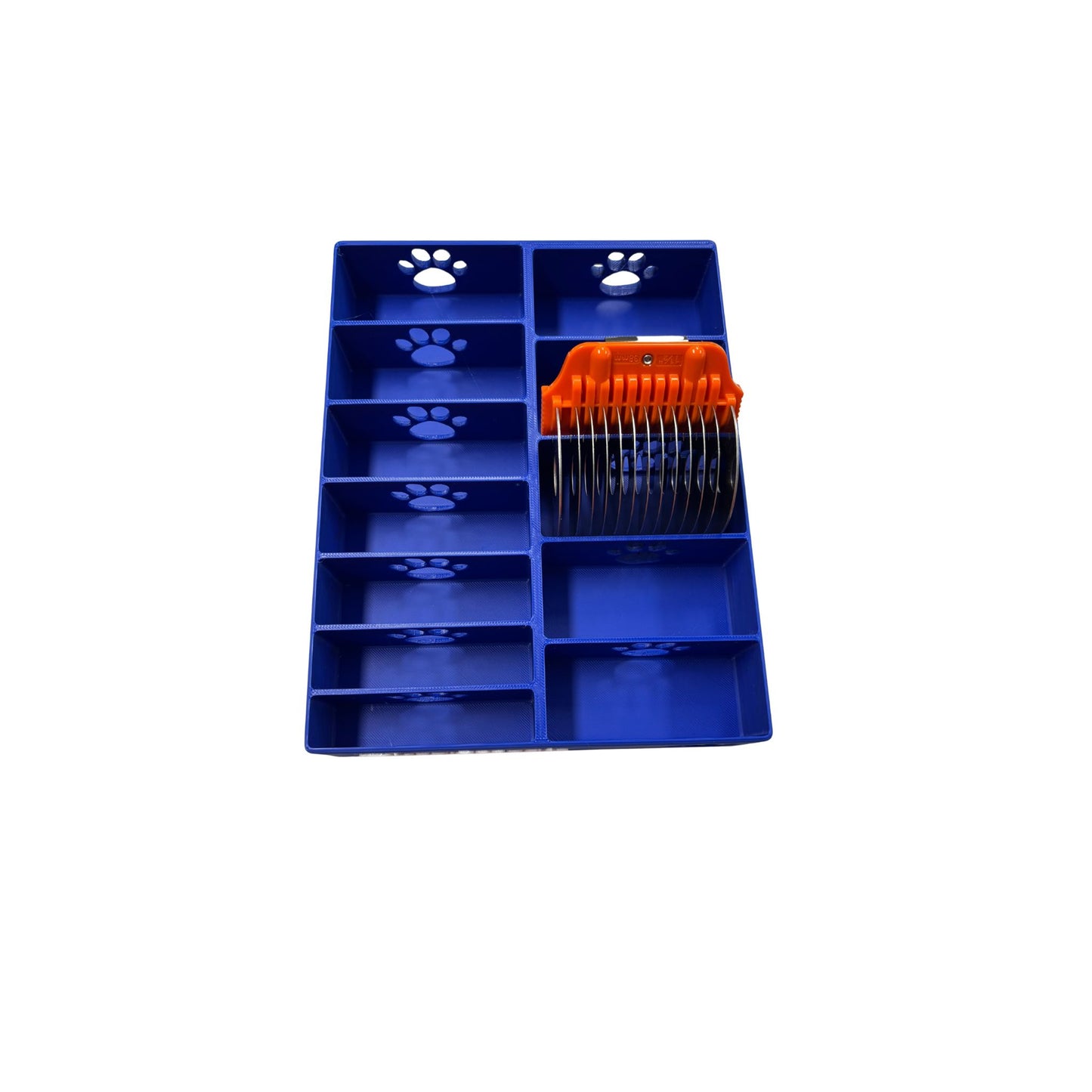SW002bl Shear Magic Wide Comb Attachment Caddy Blue