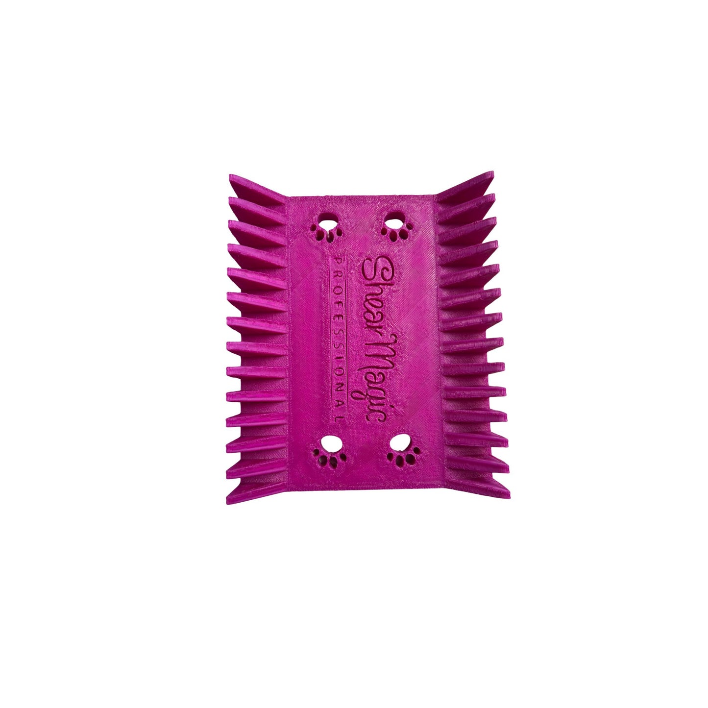 SW004pk Shear Magic Comb Holder (Holds up to 13 Combs) Pink