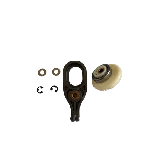 Item 10 - T381010 -Blade lever set inc gear, ball bearing, circlip, and washer to suit Shear Magic Tuffy 3800