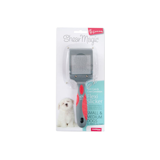 Shear Magic Slicker Brush Flexi - Small