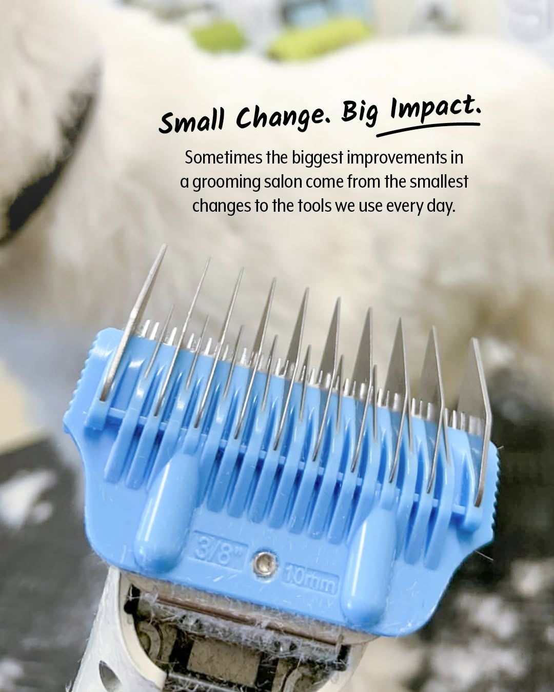 Shear Magic Wide Skip Tooth Comb Attachment kit