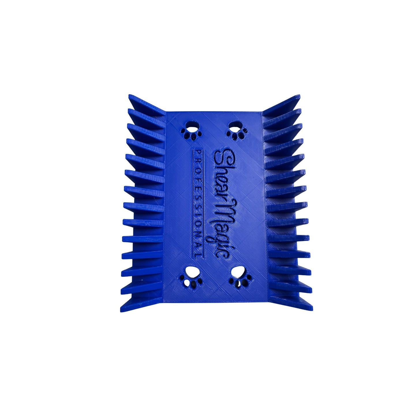 SW004BL Shear Magic Comb Holder (Holds up to 13 Combs) Blue