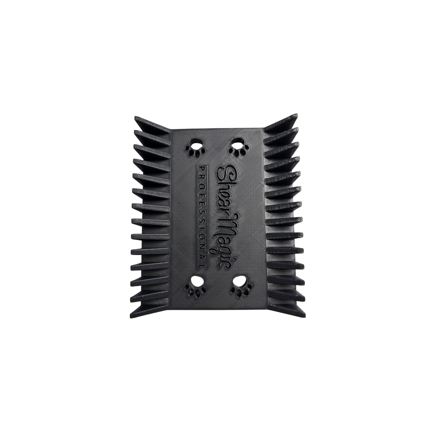 SW004BK Shear Magic Comb Holder (Holds up to 13 Combs) Black