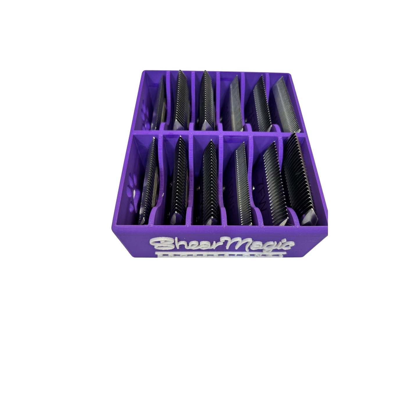 SW003 Shear Magic 12 Slot wide blade caddy