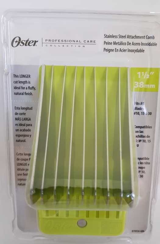 Oster Ss Combs 1,1/2