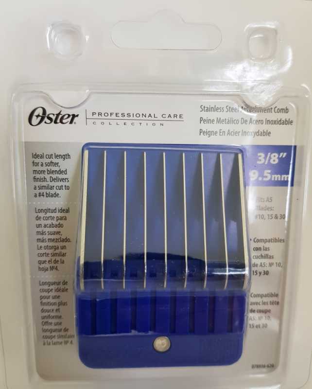 Oster Ss Combs 3/8